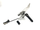 Honda CBR 900 RR SC28 [1995] - Fahrerfussraste links Fussrastenanlage Fußraste links mit Schaltpedal und Schaltgestänge-4