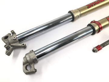 Honda CRF 450 R [2007] - Gabel Telegabel mit Achse Vordergabel Showa Upside Down - 0