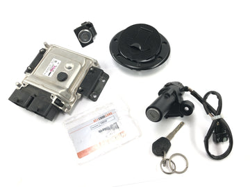 KTM RC 125 [2016] - Kit serratura centralina ECU tappo serbatoio blocchetto accensione con set chiavi a scheda codice