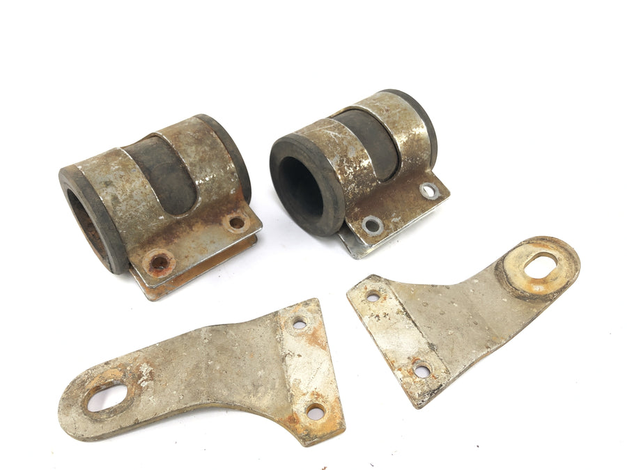 Yamaha XT 500 1U6 [1981] - Set del supporto della lampada di registrazione dei fari