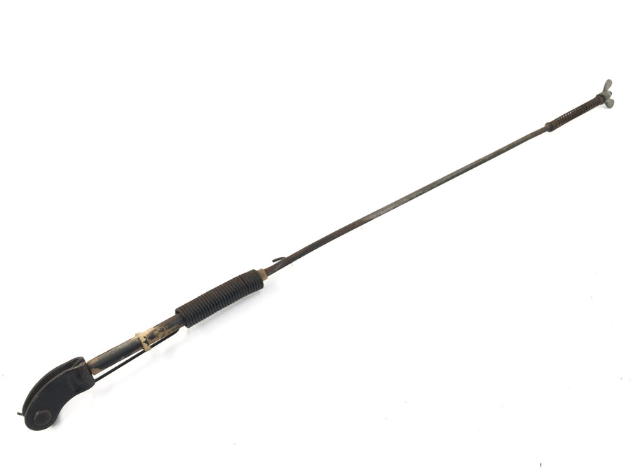 Yamaha XT 550 5Y3 [1982] - brake linkage at the back