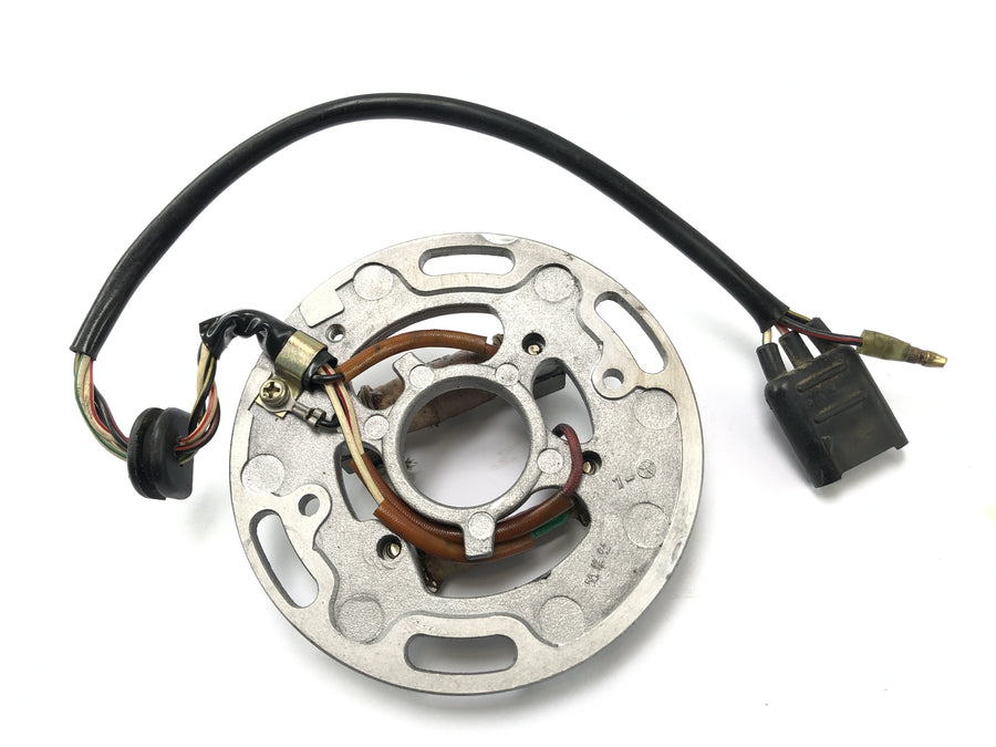 Kawasaki KX 250 [1982] - Stator Lichtmaschine Zündplatte Generatorplatte