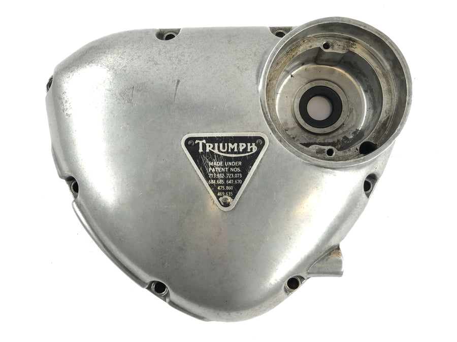 Triumph Bonneville T140V [1976] - Coperchio di motore a destra