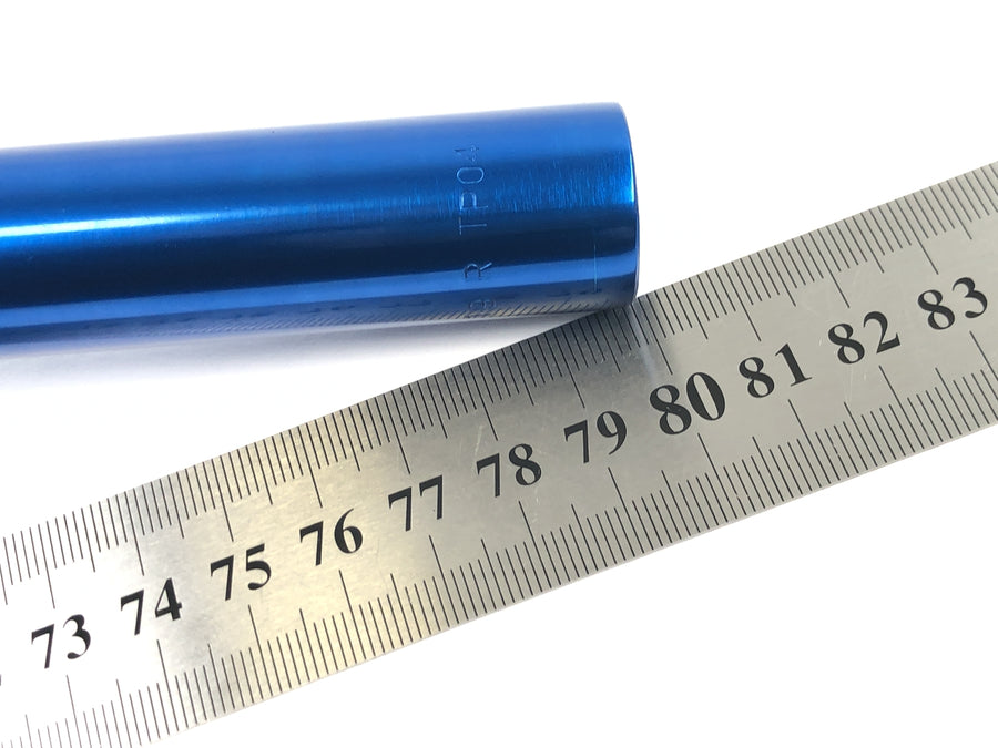 Yamaha DT 125 R DE03 [2000] - Lenker Crosslenker Aluminium blau verstärkt Querstrebe
