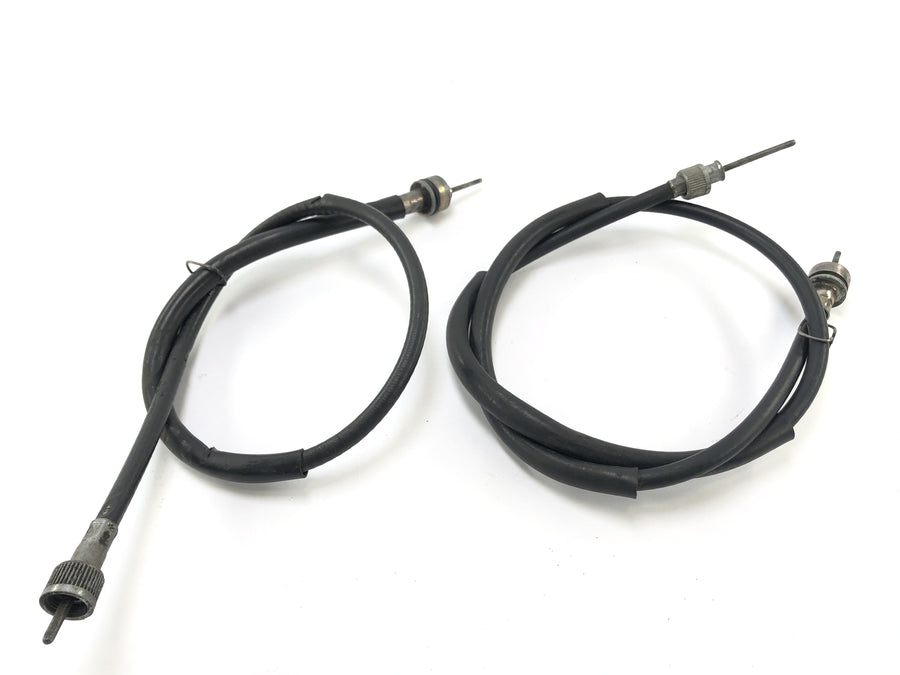 Yamaha XT 500 1U6 [1981] - Speedometer cable and tachometer cable set