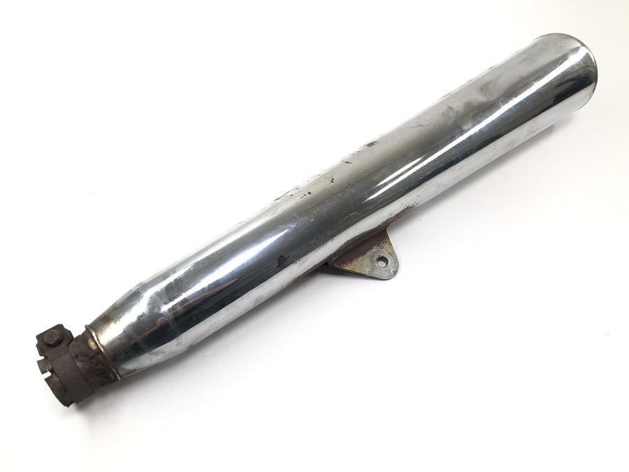 Kawasaki Z 1100 KZT10A [1984] - exhaust silencer rash rash chrome on the right