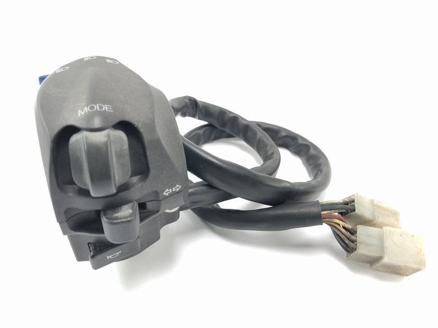 Moto Guzzi Stelvio 1200 4V [2009] - Console di controllo a sinistra dell'interruttore interruttore manubrio