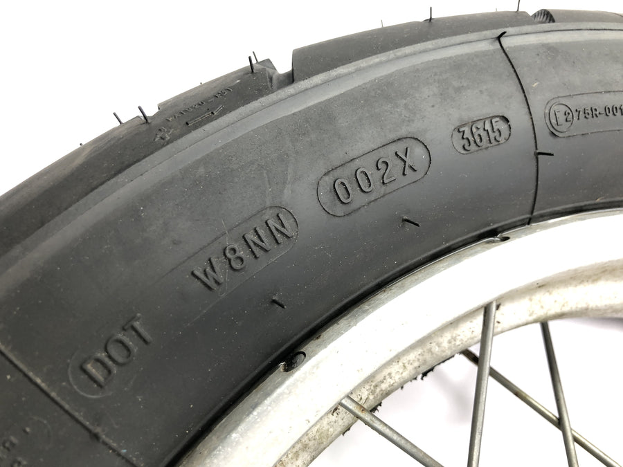BMW R 100 GS 247E [1991] - cerchio ruota posteriore a raggi 2,50 x 17"