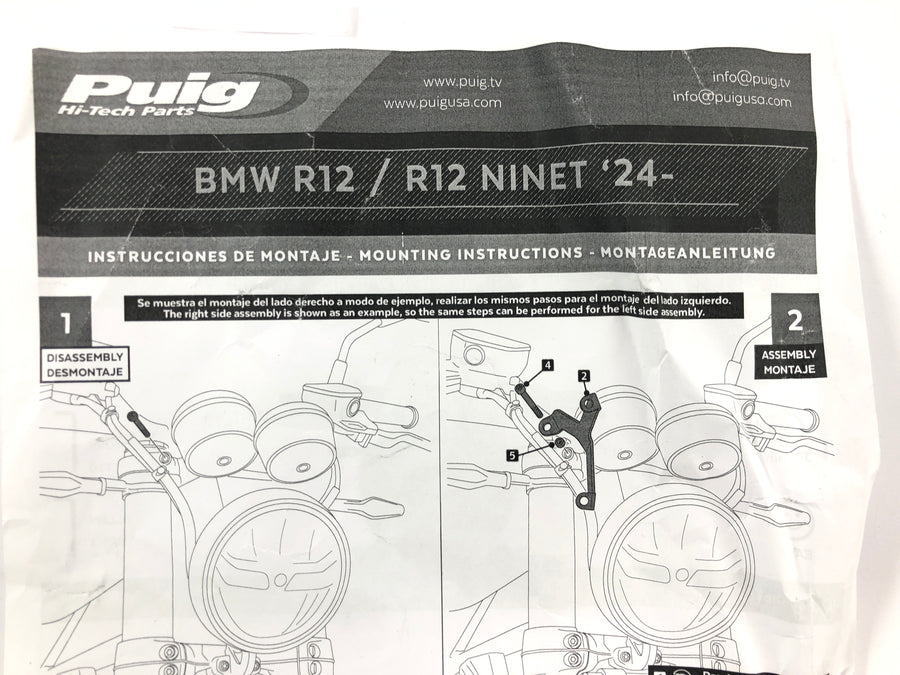Kawasaki W 230 [2025] - Windschild schwarz Verkleidungsscheibe ohne Anbaumaterial