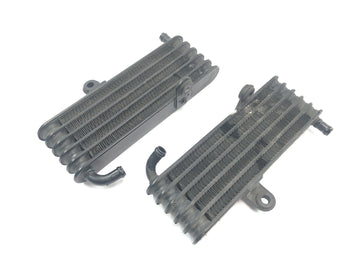 Aprilia RSV 1000 R [2004] - Oil cooler cooling fins radiator oil radiator set pair - 0