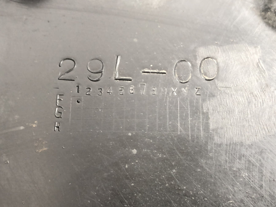 Yamaha RZ 250 R 29L [ca. 250 ypvs] - Protezione da splash sottobosco posteriori