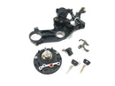 Yamaha YZF R1 RN04 [2001] - Set serrature con blocchetto di accensione, tappo serbatoio, bloccasterzo, ponte forcella superiore-4