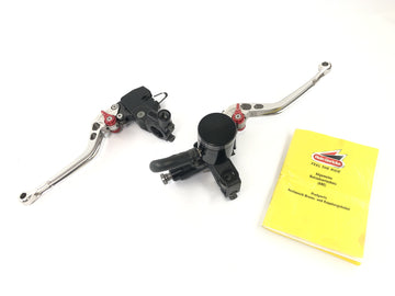 Triumph Speed Triple 1050 515NJ [2007] - set leve freno frizione leve moto Prosports con rapporto e contenitore di compensazione CNC