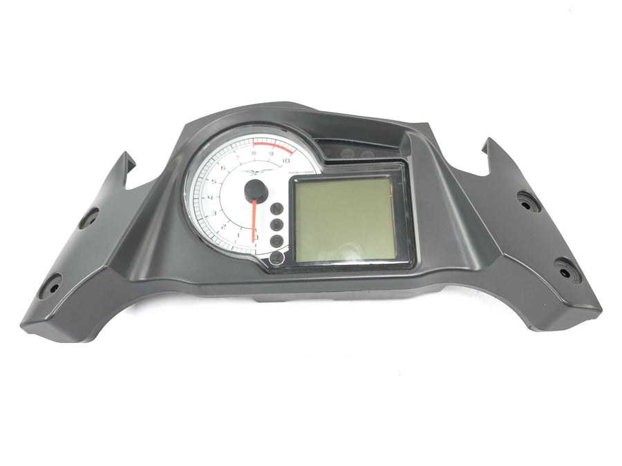 Moto Guzzi Stelvio 1200 4V [2009] - Locksmith con serbatoio di controllo del tachimetro Blocco del serbatoio e bridge fork sopra