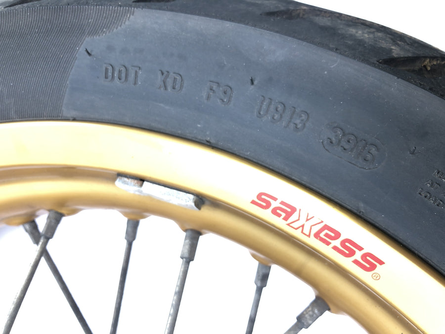 Yamaha WR 125 X DE07 [2010] - Hinterrad Rad Felge Speichenrad 3.50 x 17"