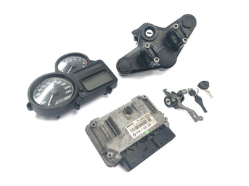 BMW R 1200 GS R12 K25 [2004] - Set serrature centralina cruscotto blocchetto accensione ponte forcella superiore set chiavi bloccasterzo