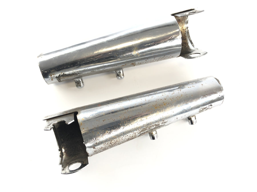 Triumph Bonneville T140V [1976] - fork cladding aperated fork