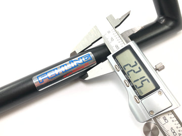 Motorradlenker - Lenker Fehling LZ7 Z-Lenker 870 mm breit schwarz 22mm - 0