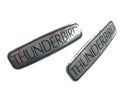 Triumph Thunderbird 900 T309RT [1995] - coppia di coperture laterali con logo e finiture con emblema-1