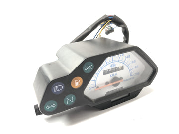 Husqvarna TE 610 E Dual H7 [1999] - Tachimetro combinato nel cruscotto con display indicatore luminoso