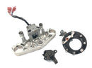 Yamaha XJR 1200 4PU [1996] - ponte forcella superiore con blocchetto di accensione, set di bloccaggio del tappo del serbatoio-3