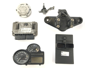 BMW R 1200 GS R12 K25 [2003] - Locksmith con ponte Gabel immobilizzatore sopra la cabina di pilotaggio del serbatoio CDI