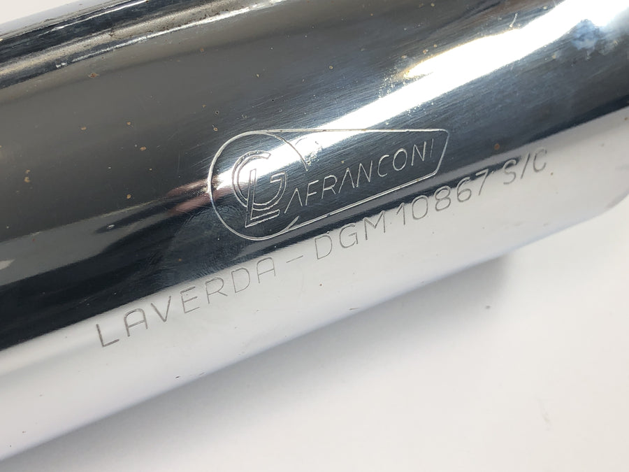 Laverda 1000 [1978] - Coppia silenziatori di scarico posteriori cromati