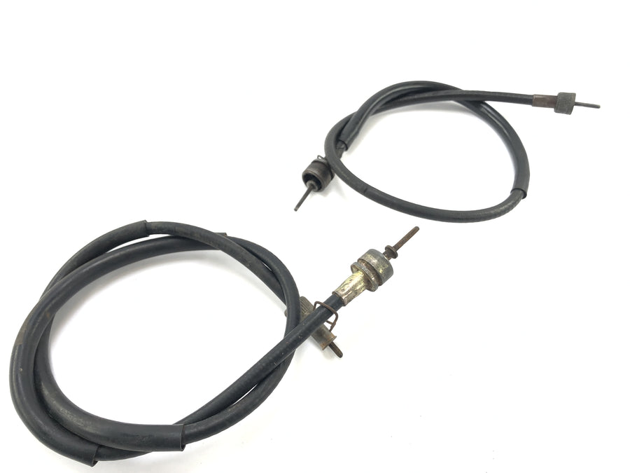 Yamaha XT 500 1U6 [1981] - Speedometer cable and tachometer cable set