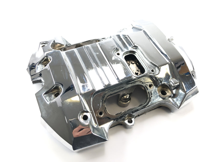 Honda VTX 1800 SC46 [2004] - Ventildeckel hinten Zylinderkopfdeckel Motordeckel Chrom
