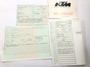 KTM 640 Adventure LC4 [2001] - telaio con documenti-6