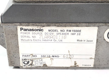 Honda GL 1500 Goldwing SC22 [1987] - Sistema audio radio a cassetta - 0
