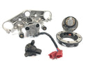 Yamaha XJR 1200 4PU [1996] - ponte forcella superiore con blocchetto di accensione, set di bloccaggio del tappo del serbatoio-2