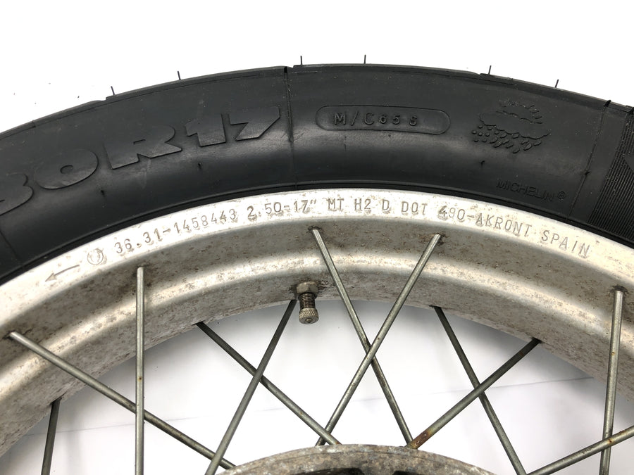 BMW R 100 GS 247E [1991] - cerchio ruota posteriore a raggi 2,50 x 17"