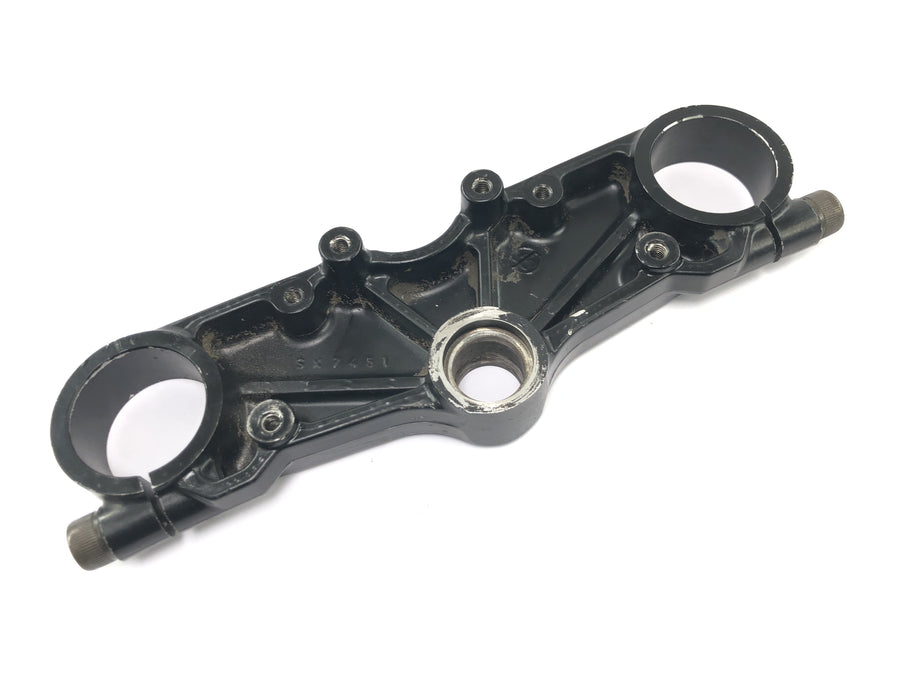 Suzuki GSX R 1100 GU74C [1987] - upper fork bridge, steering head bridge, front clamp
