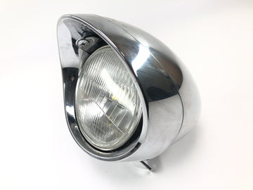 Honda VTX 1800 SC46 [2004] - Lampada faro anteriore cromata con alloggiamento lampada - 0