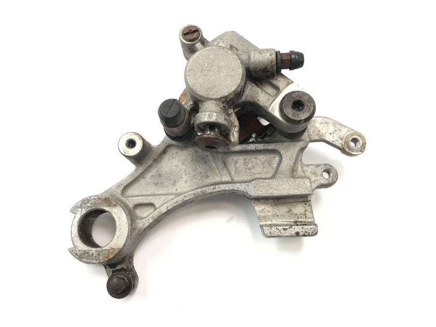 Yamaha YZ 426 F [2000] - Pinza freno posteriore con piastra di ancoraggio
