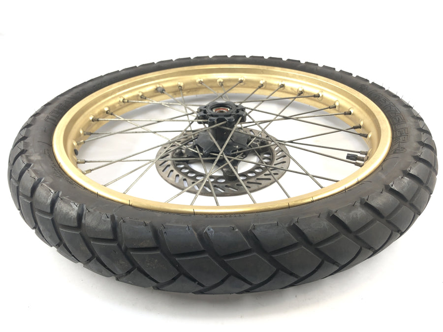 Honda NX 650 RD02 [1989] - Bordo ruota anteriore nella parte anteriore con disco freno