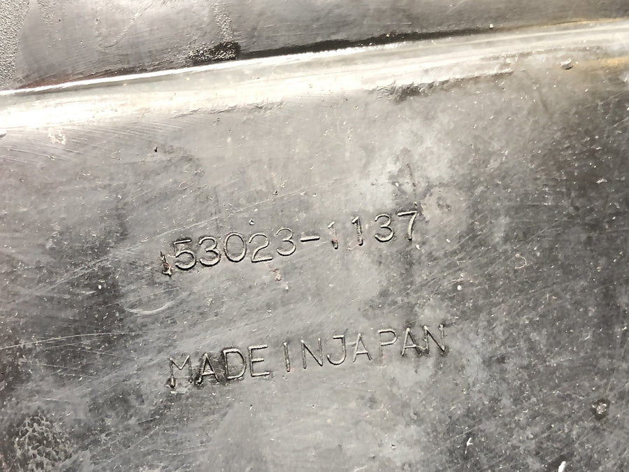 Kawasaki GPZ 1000 RX [1987] - Fender nella parte posteriore. Travestimento del rivestimento degli interni