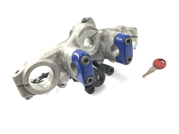 Sachs ZX 125 [1998] - Supporto manubrio morsetto forcella superiore con morsetto forcella con blocchetto di accensione - 0