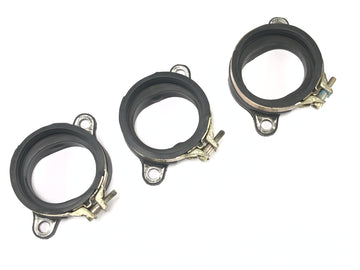 Triumph Daytona 955i 595N [2006] - set collettore di aspirazione in gomma per carburatore