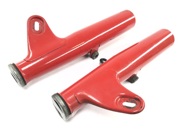 Moto Guzzi V7 Special [1971] - Coppia supporti faro forcella telescopica parte superiore stelo forcella - 0