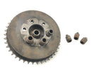 DKW NZ 250 [1938] - Rear brake drum with chain wheel-1