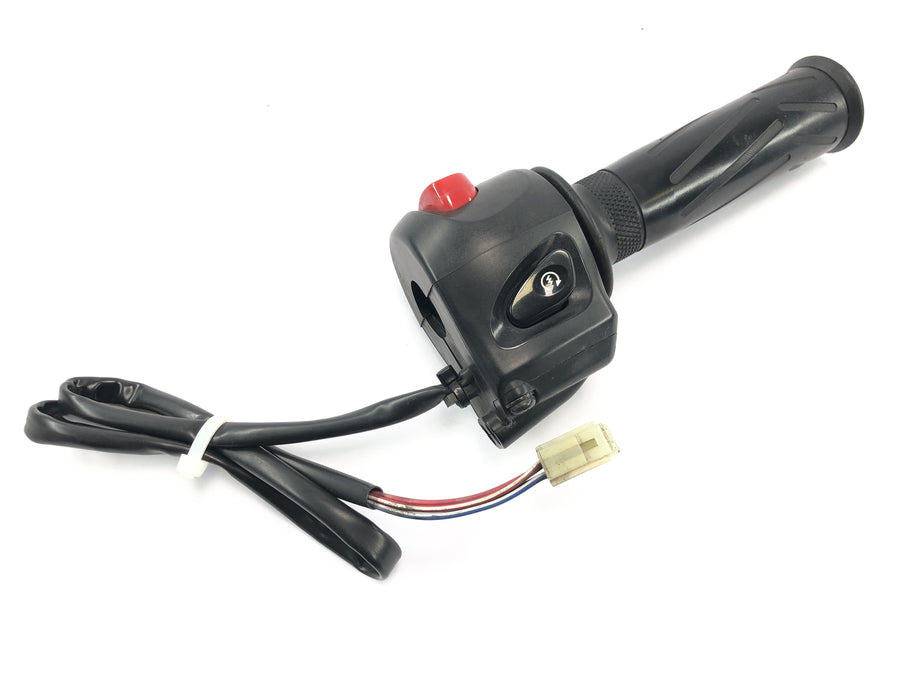 Yamaha MT 03 RM02 [2007] - Throttle grip throttle twist grip right switch housing killswitch