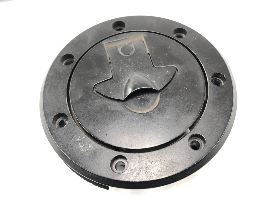 Kawasaki ZX -10 ZXT00B [1990] - Locksmith con bridge fork sul blocco del sedile della serratura del serbatoio superiore