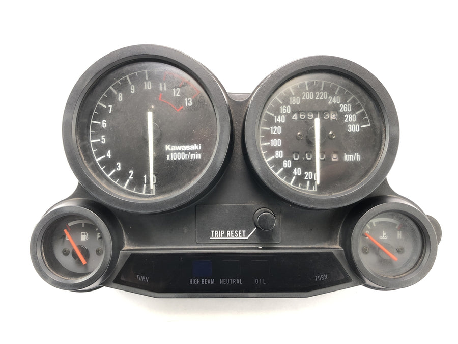 Kawasaki ZX-10 ZXT00B [1990] - Tacho Tachometer Cockpit Instrumente Anzeigen