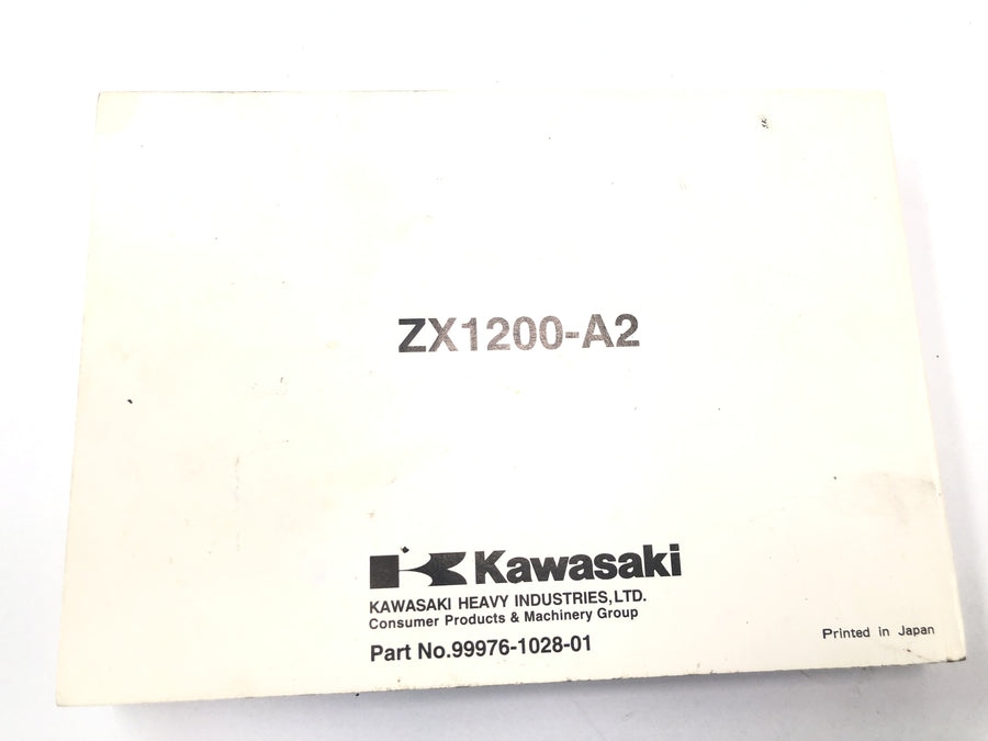 Kawasaki ZX 12 R ZXT20A [2001] - istruzioni per l'uso manuali istruzioni per l'uso