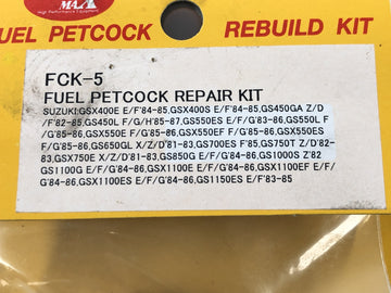 Suzuki GSX R 1100 GU74C [1987] - Kit riparazione rubinetto benzina Kit riparazione rubinetto benzina - 0