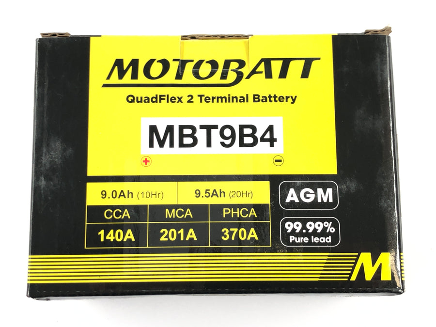 Diverse Modelle - Batterie AGM Starterbatterie QuadFlex MBT9B4 wartungsfrei