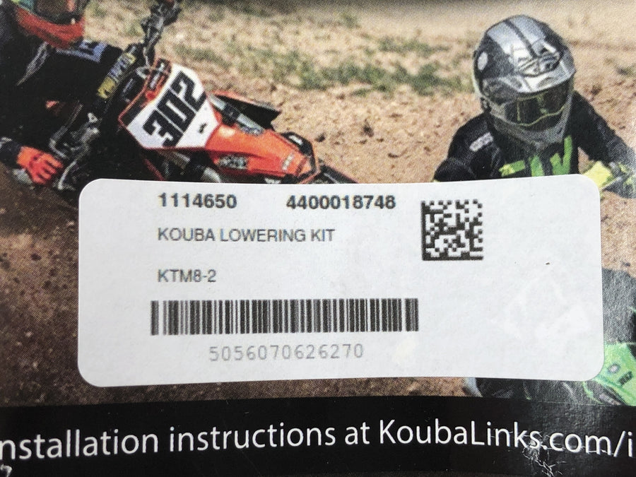 Husqvarna Supermoto 701 [diverse Baujahre] - Koubalink Tieferlegungssatz 38.1 mm schwarz KTM neuwertig
