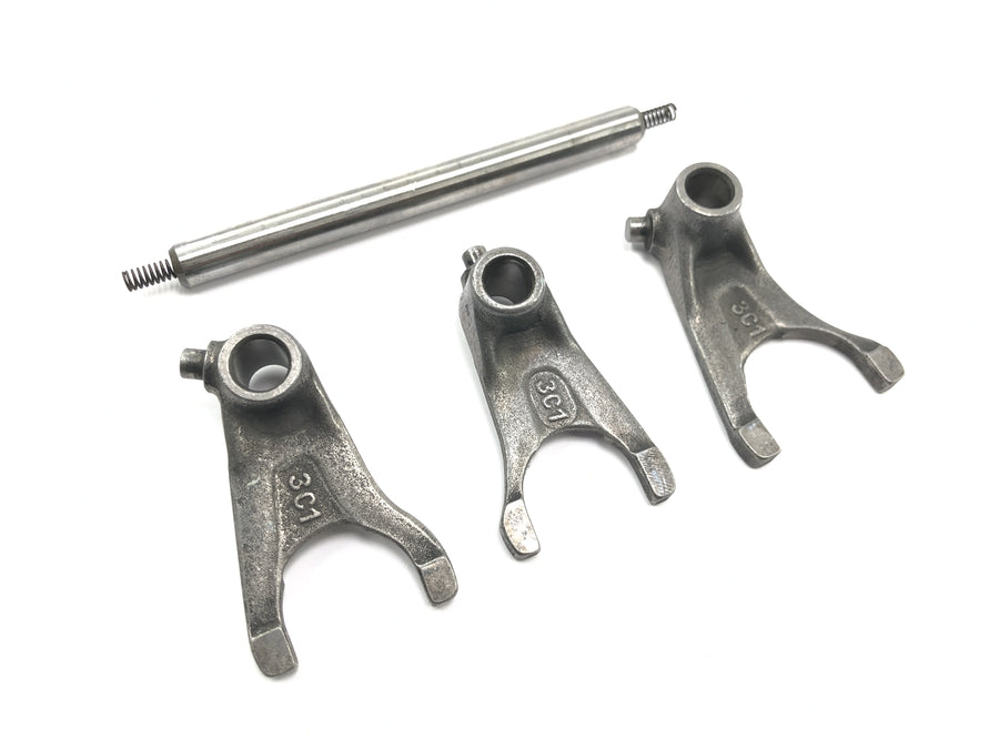 Yamaha WR 125 X DE07 [2010] - set forcella cambio albero forcella cambio forcella cambio